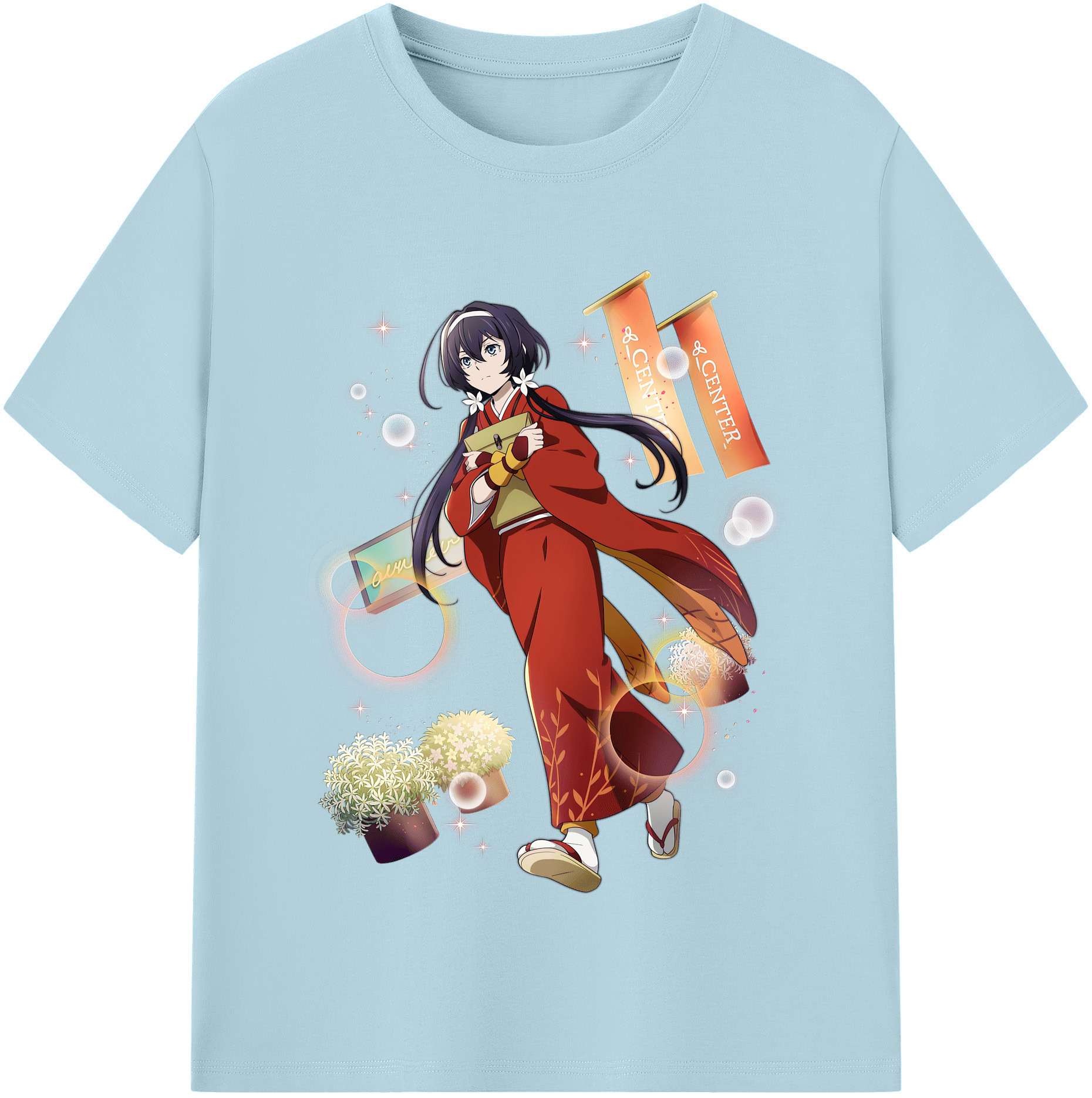 （画像用） 文豪ストレイドッグス Bungo Stray Dogs 綿100％半袖Tシャツ（フロントプリント）